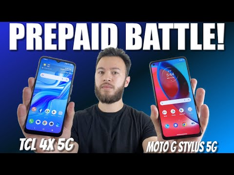 TCL 4X 5G vs Motorola Moto G Stylus 5G (2021)