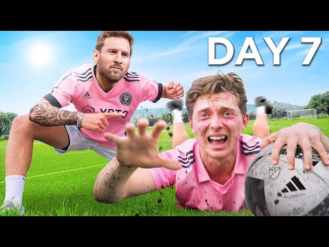 I Trained Like "Lionel Messi" for a Week