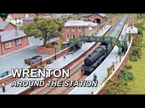 Around Wrenton Station, an N gauge model railway.