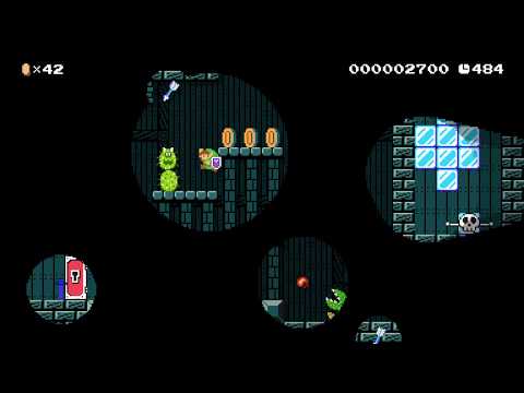 Link's Adventure: Shadow Well (Super Mario Maker 2)