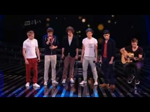 One Direction live - What Makes You Beautiful -Live Acoustic - The Xtra Factor