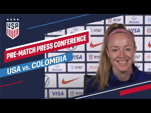 PRE-MATCH PRESS CONFERENCE: Becky Sauerbrunn | USWNT vs. Colombia | Jan. 17, 2021