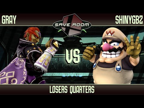 Gray (Ganondorf) vs ShinyGBZ (Wario) - Save Room 32 Project+ Losers Quarters
