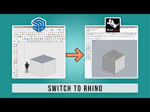 Switching from SketchUp to rhino |  5 simple tricks | Geo Creations
