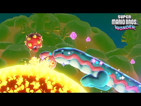 Super Mario Bros. Wonder - Solar Roller (Deep Magma Bog Special)
