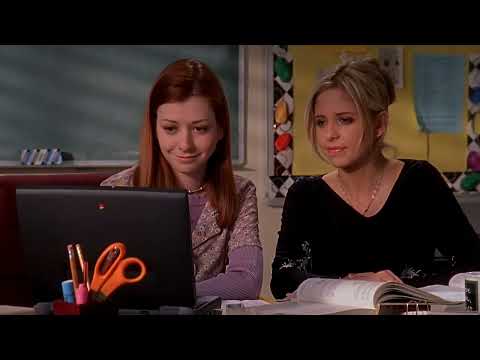 2×21 Buffy and Willow Find Jenny’s Soul Restoration Files + Xander Speaks Out