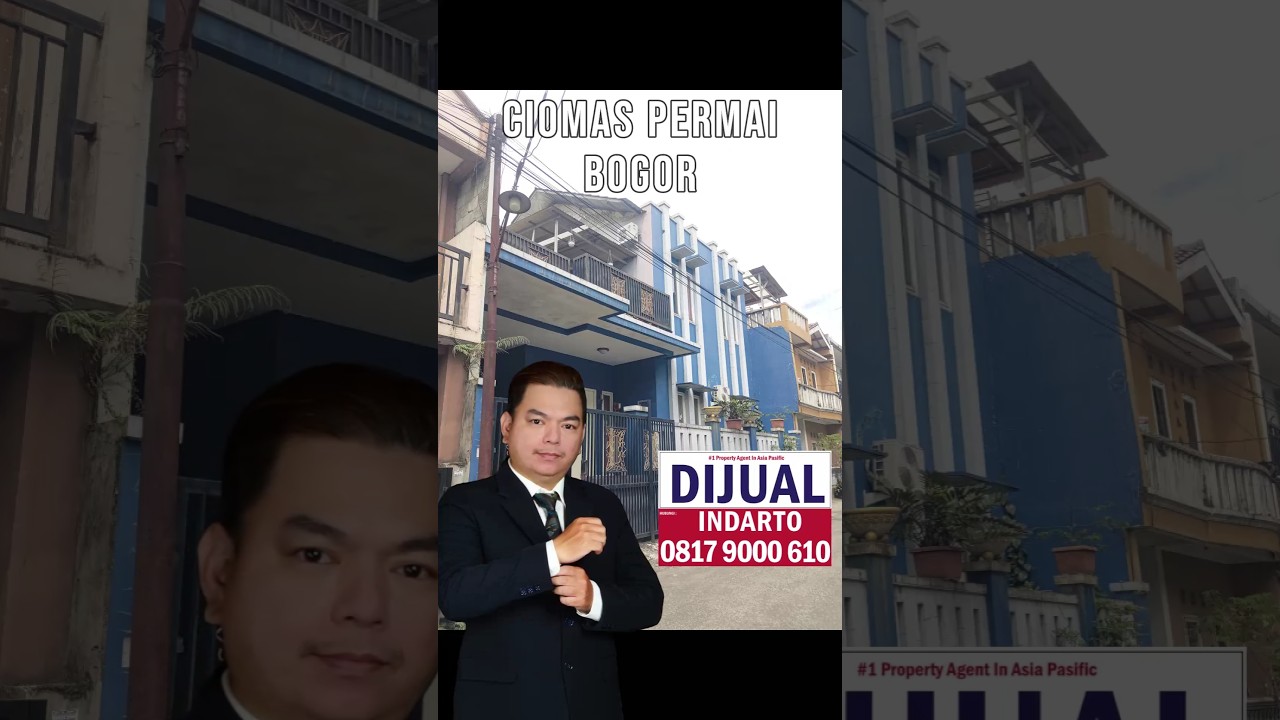 For Sale Beautiful House with SHM, 120m² Land in Ciomas Permai Bogor