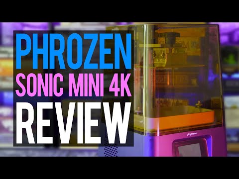 Phrozen Sonic Mini 4K: Highest Resolution Budget Resin 3D Printer Yet