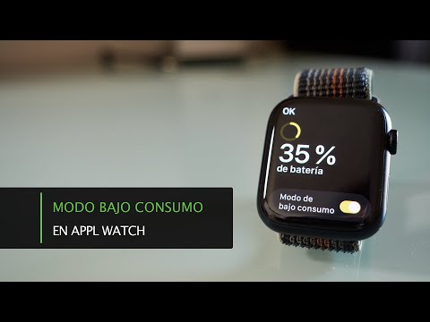 Cómo habilitar el modo de bajo consumo en Apple Watch