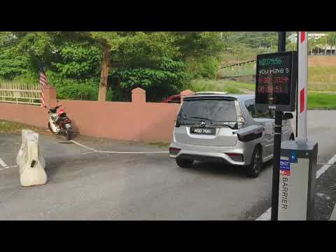 Just Completed a Successful ANPR System with Display Screen at UniKL Melaka