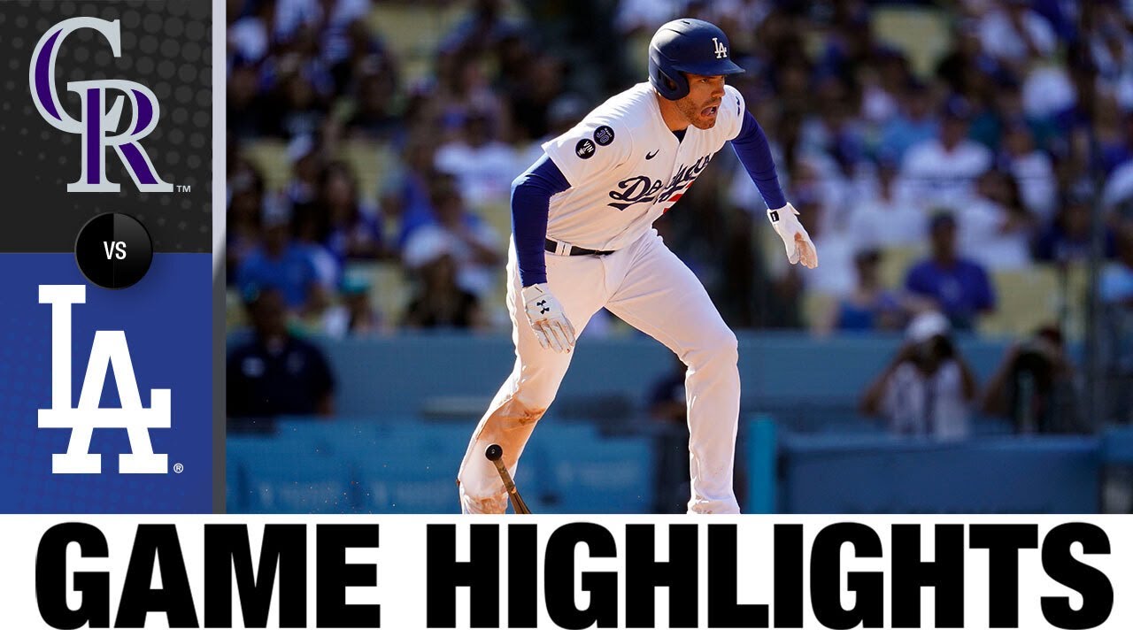 Rockies vs. Dodgers Game Highlights (10/5/22) | MLB Highlights