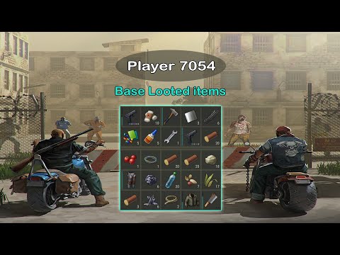 LDOE player 7054 base raid