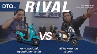 Yamaha Fazzio vs Honda Scoopy 2022 | OTO Rival | Duo Retro Entry Level