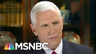 Mike Pence Up To His Neck In Russia Scandal, Losing Press Secretary | Rachel Maddow | MSNBC