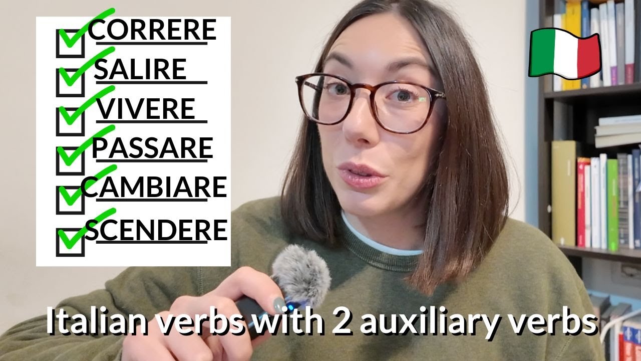 6 common Italian verbs that are used with both auxiliary verbs "essere" and "avere" (Sub)