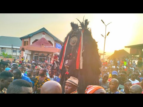The Greatest Masquerade In Igboland || Ajofia Nnewi, The Celebrity Masquerade At Ofala Nnewi 2023