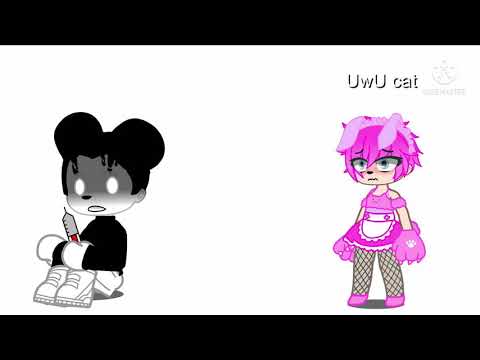 If suicide mouse met anUwU cat (cringe warning)