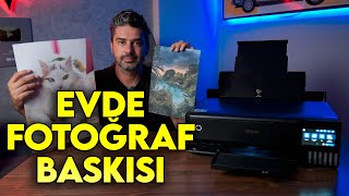 Evde Fotoğraf Baskısı Aldım | Epson EcoTank L8180