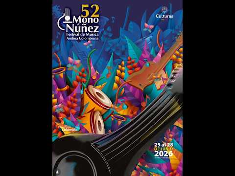 PROMOCIONAL TRANSMISIÓN 52 FESTIVAL DE MÚSICA ANDINA COLOMBIANA MONO NÚÑEZ
