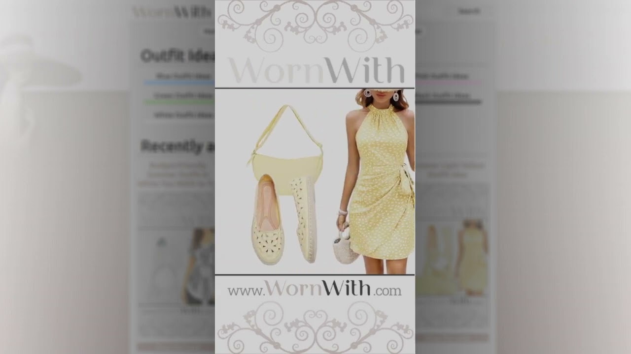 Yellow Trendy Outfit Idea to Try in Summer All Yellow Outfit Idea For Summer
