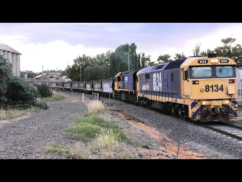 G520-539-XR558 on 7901V cross 8134-XR559 on 7936V at Maryborough.   20-02-21.