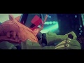 Judge Dredd animated footage /audio mix with sound fx