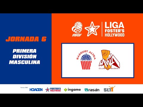 LIGA FOSTERS HOLLYWOD 1ª DIVISION MASCULINA Bàsquet Altea - Hoteles RH - CB La Vila