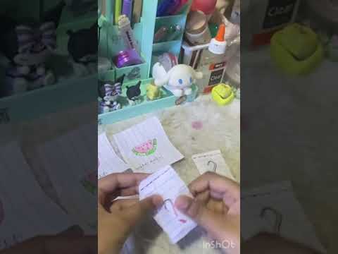 Unpack FrUiT bLiNd BaG with me !! 💗