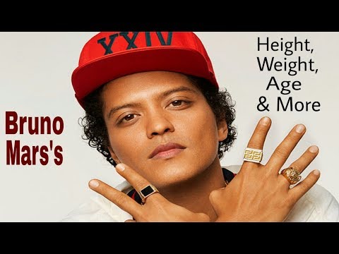 How Much Does Bruno Mars Weigh