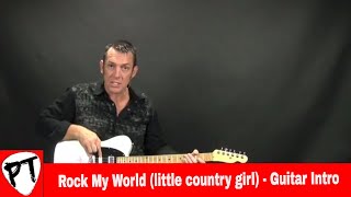 How To Play - Rock My World Little Country Girl - Brooks &amp; Dunn - Lesson