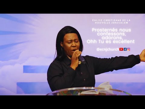 Prosternés Nous Confessons, Adorons, Oh Tu es Excellent | Sr Rosemonde PIERRE | ECNJ CHURCH