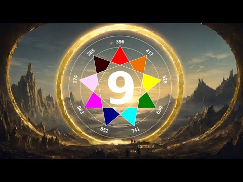 🌌 All 9 Solfeggio Frequencies - Pure Tone 🌌