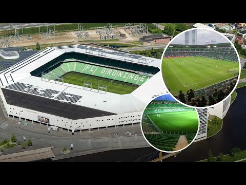 Beautiful FC Groningen Stadium - Euroborg