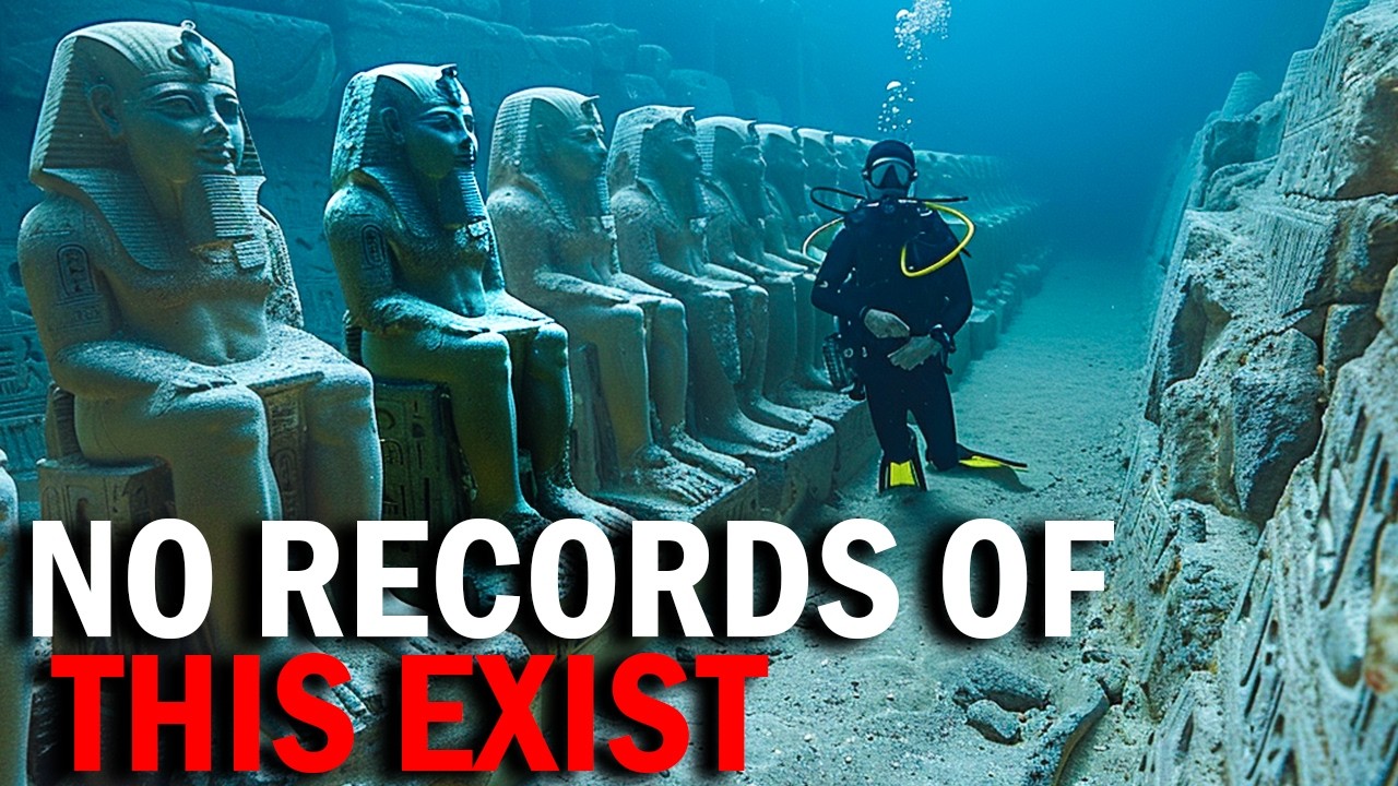 Egyptian Researchers Discovered An Ancient City Underwater That No Records Of Exist