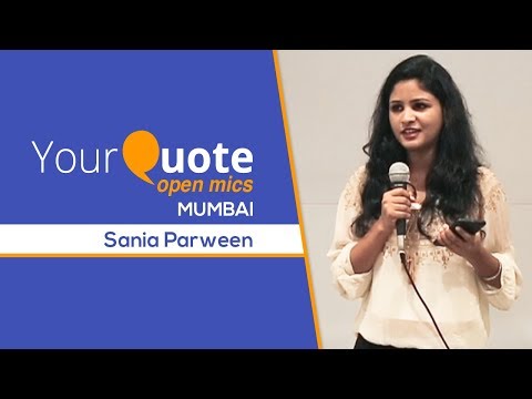 Sania Parween A poem perf...