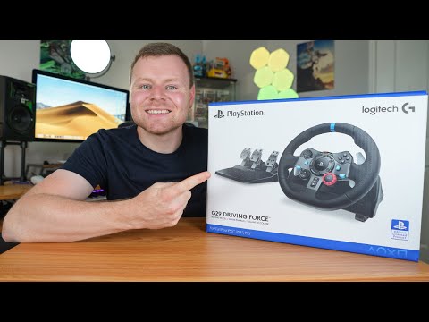 Logitech G29 Racing Wheel Unboxing and PS5 Setup Guide