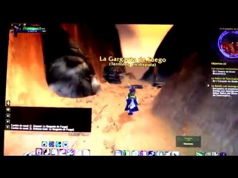 Wow 3.3.5 Pasar de Tierras inhospitas a Garganta de fuego