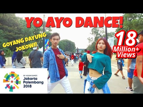 VIA VALLEN 'MERAIH BINTANG' DANCE IN PUBLIC | ASIAN GAMES 2018 OFFICIAL SONG | Choreo by Natya Shina