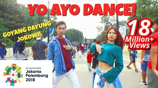 VIA VALLEN &#39;MERAIH BINTANG&#39; DANCE IN PUBLIC | ASIAN GAMES 2018 OFFICIAL SONG | Choreo by Natya Shina