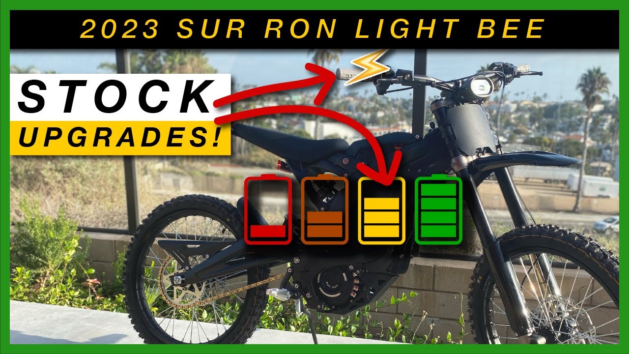 2023 Sur Ron Light Bee FIRST LOOK (Stock Upgrades!)