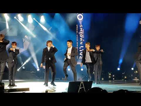190119 EXO “엑소 (Tempo)” - SMTOWN Special Stage in SANTIAGO.  [HD]
