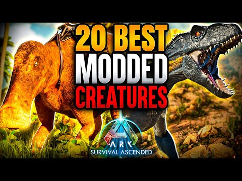 Top 20 BEST Creature Mods In Ark Survival Ascended (FULL SHOWCASE)