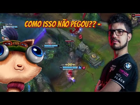 ROBÔ REAGINDO AO LOUD BUGANDO O JOGO E BLITZ COREANO - CBLOL DA ZUEIRA | BRONZIOCRE