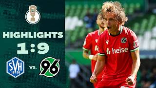 Insane goal spectacle! | SV Hemelingen vs Hannover 96 1-9 | Highlights | DFB-Pokal first round