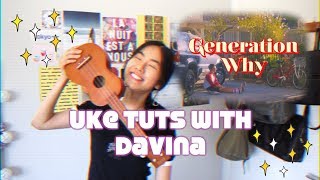 Generation Why Conan Gray Ukulele Tutorial (beginner) 🎶