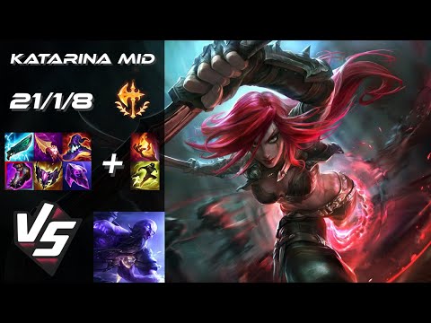 MID Katarina vs Ryze - EU Master Patch 26.1