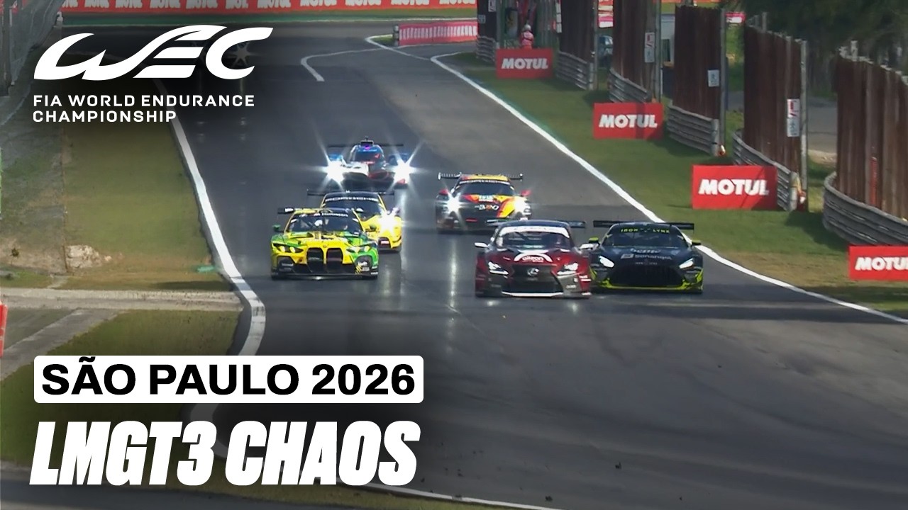 LMGT3 Racing at Its CHAOTIC Best | Rolex 6 Hours of São Paulo 2026 | FIA WEC