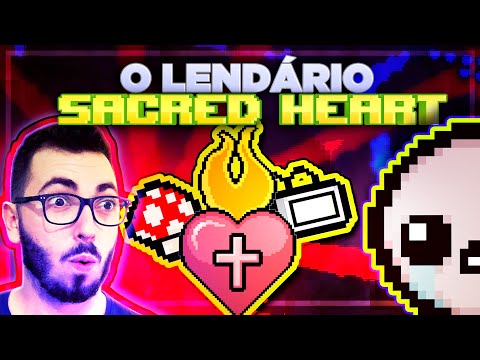 SACRED HEART É UM ITEM MARAVILHOSO - The Binding of Isaac: Afterbirth+ | Gameplay em PT BR
