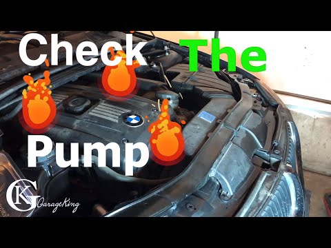 How to Check BMW water pump
