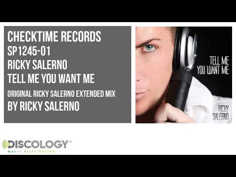 Ricky Salerno - Tell Me You Want Me [ Original Ricky Salerno Extended Mix ] SP1245